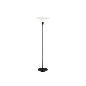 lampe sur pied / contemporaine / en laiton / en métal chromé