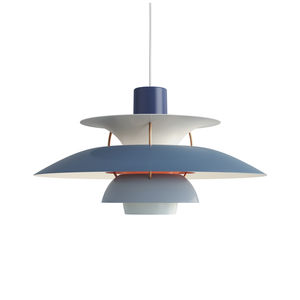 lampe suspension / contemporaine / en aluminium / blanche