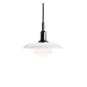 lampe suspension / contemporaine / en laiton / en verre