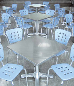 chaise de restaurant contemporaine / en polypropylène
