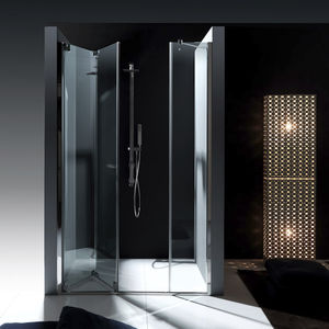 paroi de douche pliante / en niche / en verre