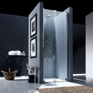 paroi de douche pliante / en niche / en verre