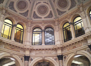 porte d'intérieur / battante / en bois / en métal