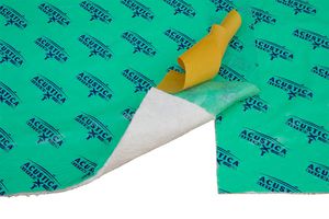 sous-couche acoustique en rouleau / en textile / recyclable