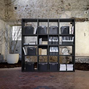 étagère modulable / contemporaine / en bois / professionnelle