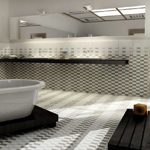 mosaïque d'intérieur / de salle de bain / murale / en composite
