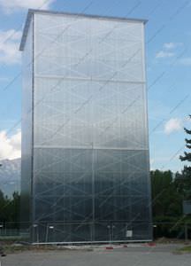 panneau en polycarbonate pour mur-rideau / modulaire