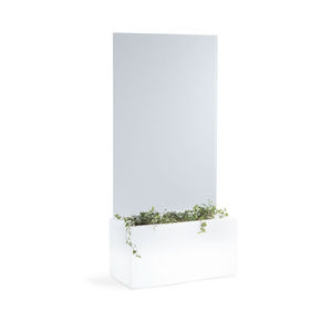 jardinière en polyéthylène / rectangulaire / contemporaine / pour établissement public