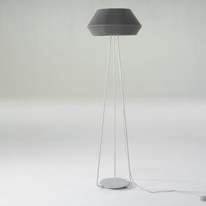 lampe sur pied / contemporaine / en métal / en corde