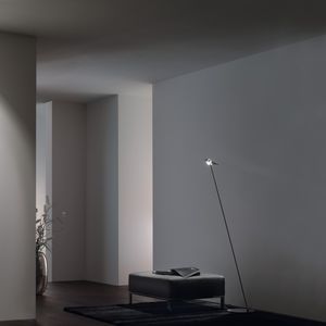 lampe sur pied / contemporaine / en aluminium / en acier