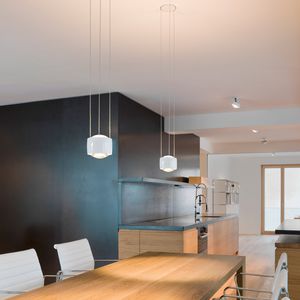 lampe suspension / contemporaine / en aluminium / en acier