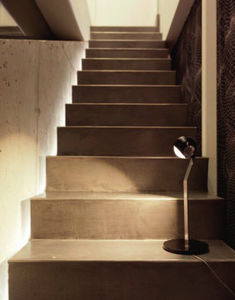 lampe de table / contemporaine / en aluminium / en verre