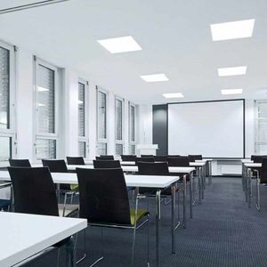 luminaire encastrable au plafond / à LED / carré / en aluminium