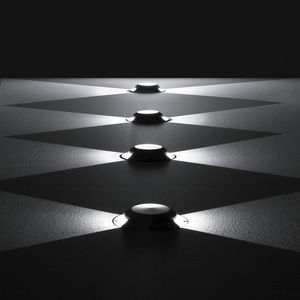 luminaire encastrable au sol / à LED / rond / d'extérieur