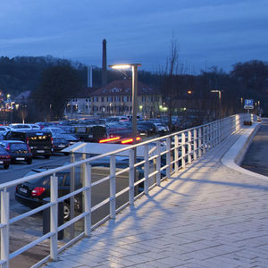 lampadaire urbain / contemporain / en aluminium / à LED