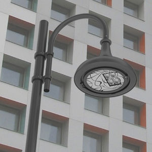 Lampadaire Urbain MASTER 3 AEC Illuminazione Contemporain En