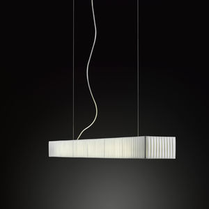 luminaire suspendu / fluorescent / rectangulaire / en métal