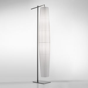 colonne lumineuse contemporaine / en métal / en tissu / à LED
