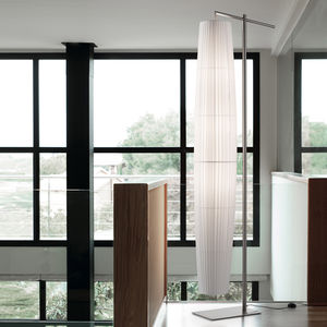 colonne lumineuse contemporaine / en métal / en tissu / en polyester
