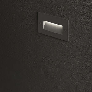 luminaire encastrable au mur / à LED / rectangulaire / d'extérieur