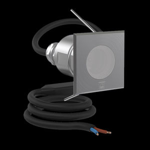 luminaire encastrable au mur / à LED / carré / d'extérieur