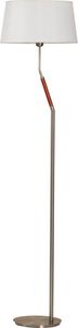lampe sur pied / contemporaine / en métal / en tissu