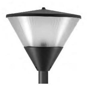 lampadaire urbain / contemporain / en aluminium / en PMMA