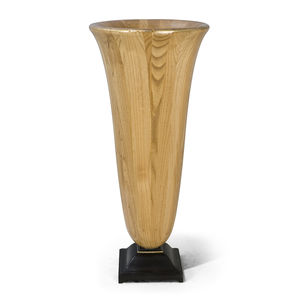 vase classique / en bois