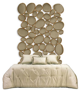 tête de lit pour lit double / design original / en tissu