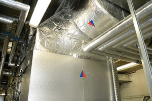 isolant thermique / en laine de roche / pour CVC / en panneaux