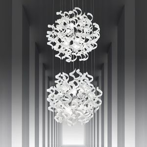 lampe suspension / contemporaine / en verre / fluorescente