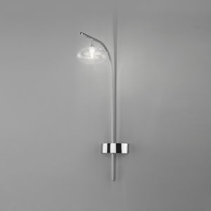 applique murale contemporaine / en métal / en verre / à LED