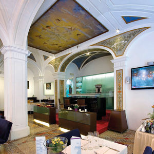 spot de plafond / à LED / rond / en inox