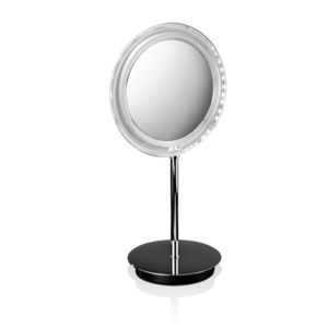 miroir à poser / lumineux (LED) / contemporain / rond
