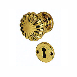bouton de porte contemporain / en laiton