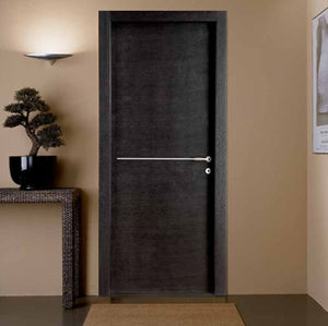 porte d'intérieur / battante / en bois / en stratifié