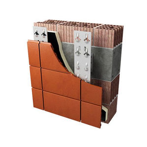 système de fixation aluminium / pour façade ventilée / pour extérieur