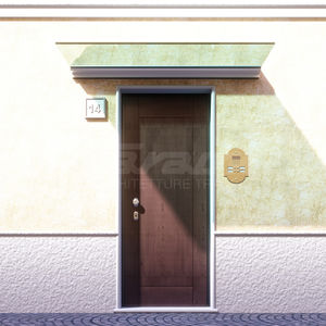 auvent pour porte et fenêtre / en verre / en aluminium / professionnel