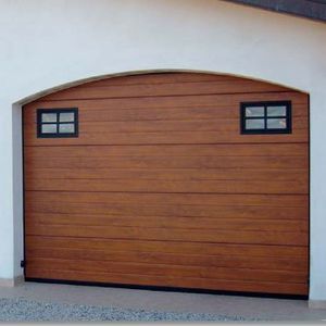 porte de garage sectionnelle / en acier / automatique