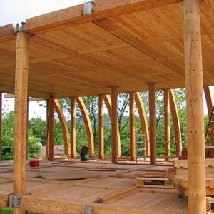 panneau structurel / de construction / pour plancher / pour plafond
