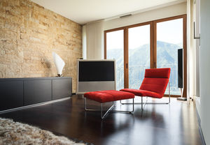 porte-fenêtre battante / en bois / aluminium