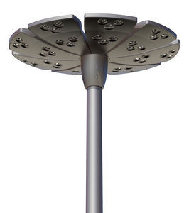lampadaire urbain / contemporain / en métal / à LED