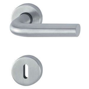poignée de porte / en inox / contemporaine