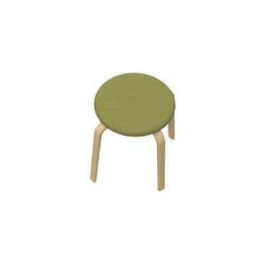 tabouret contemporain / en bois / en plastique / professionnel