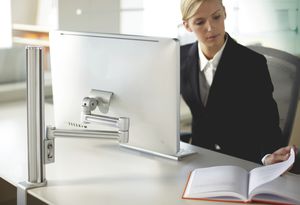 support pour écran de bureau / double