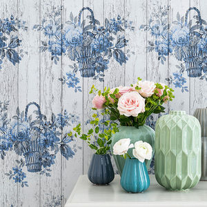 papiers peints contemporains / en tissu / floraux / non tissés