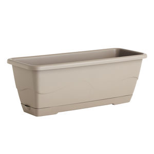 jardinière en plastique / rectangulaire / contemporaine