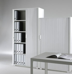 armoire de classement basse / haute / en acier / à rideaux