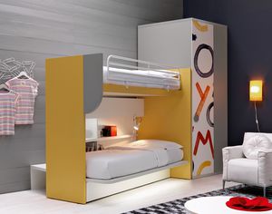 lit superposé / simple / contemporain / pour enfant