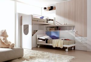 lit mezzanine / simple / contemporain / pour enfant (unisexe)